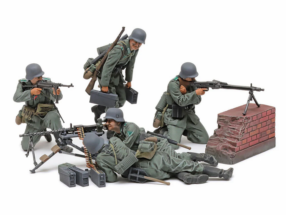 1/35 German Machine Gun Team Mid-WWII - Image 2