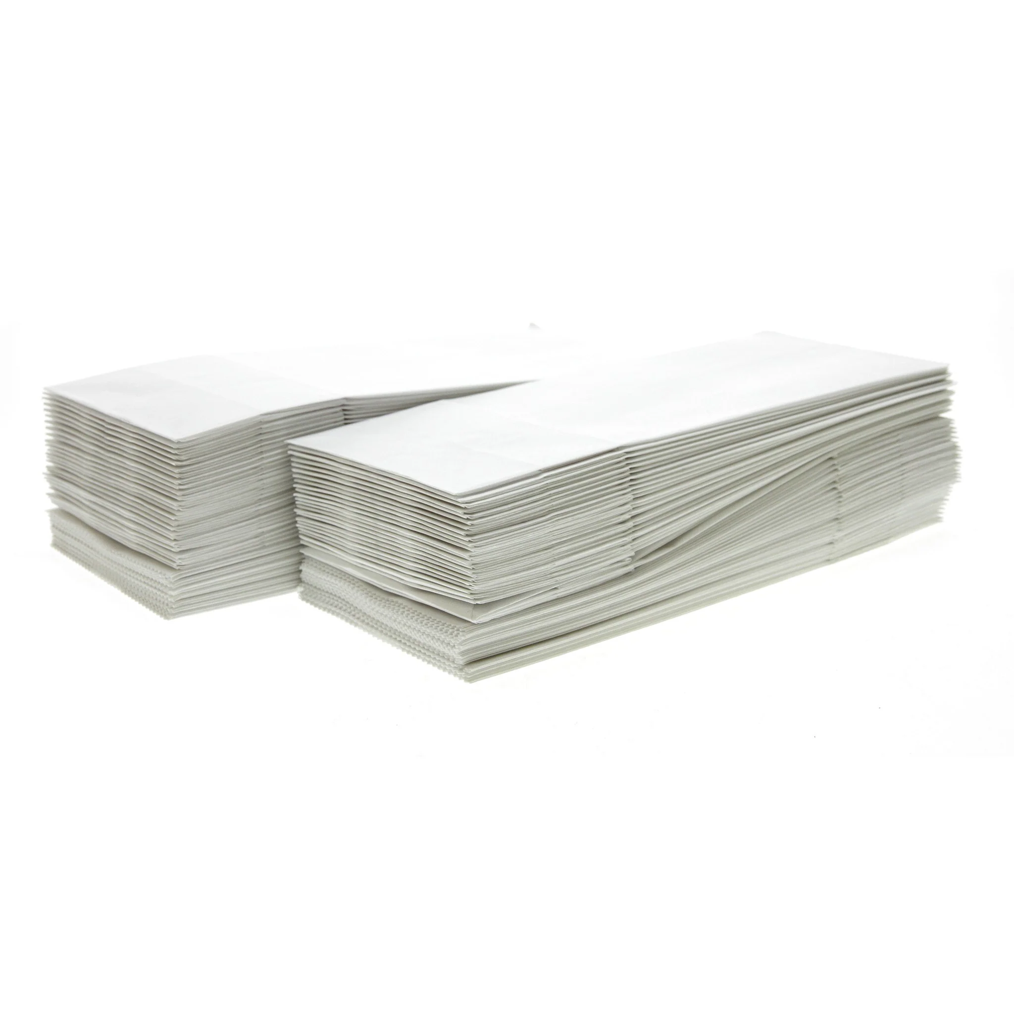 100 White Paper Bags - Image 2