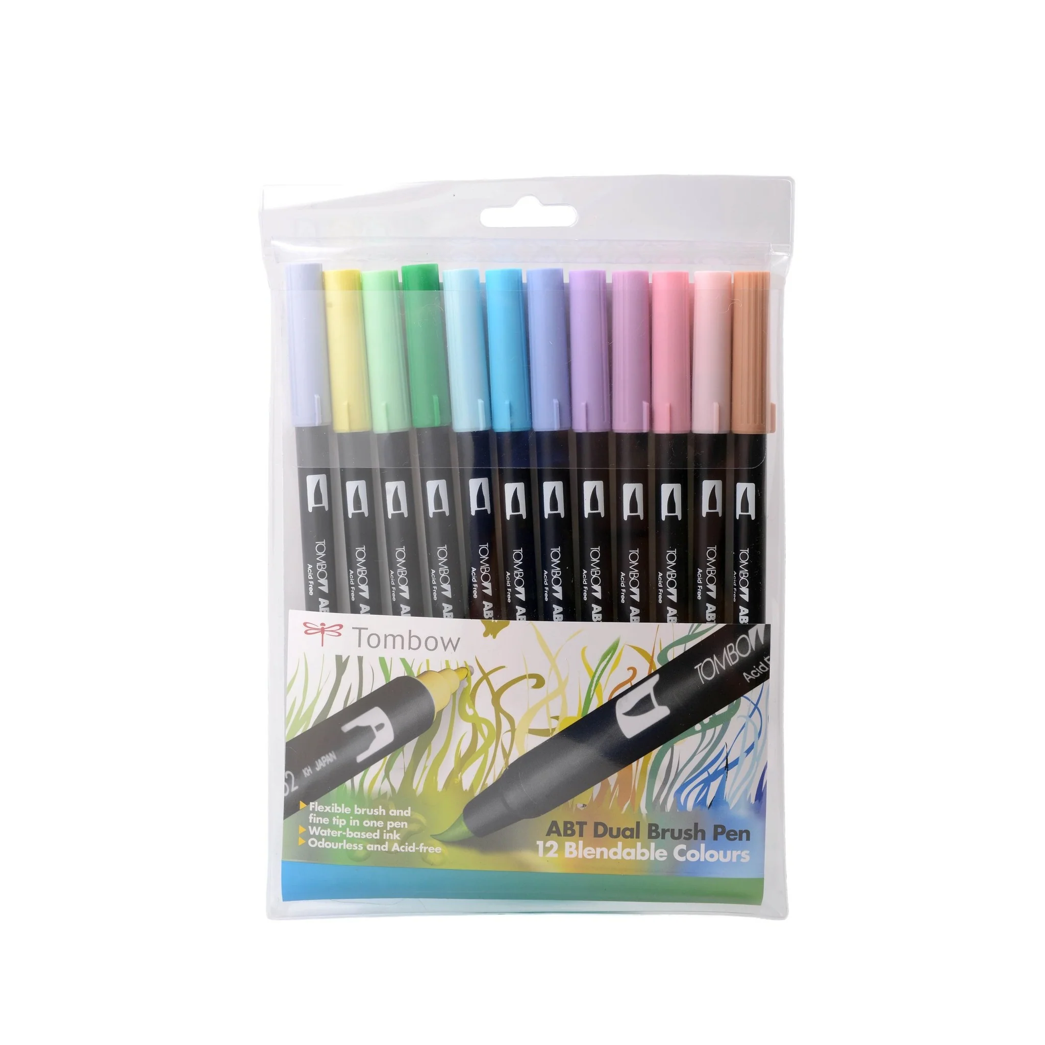Dual Brush Pens - 12 Per Pack - Image 2