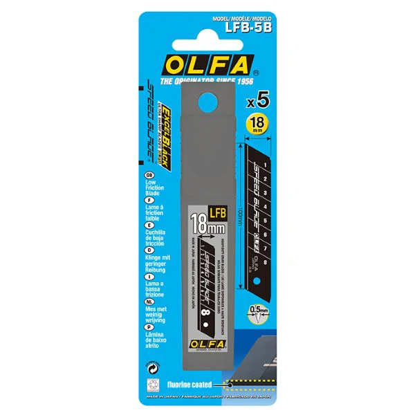 18mm Speed Blade for Heavy Duty Knives 5 Pack) - Image 2
