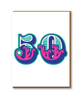 1973 Big Top Letterpress Greetings Card - Image 9