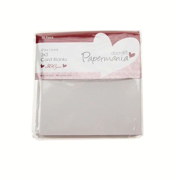 3x3 Card Blanks 300gsm 20Pk - Image 3