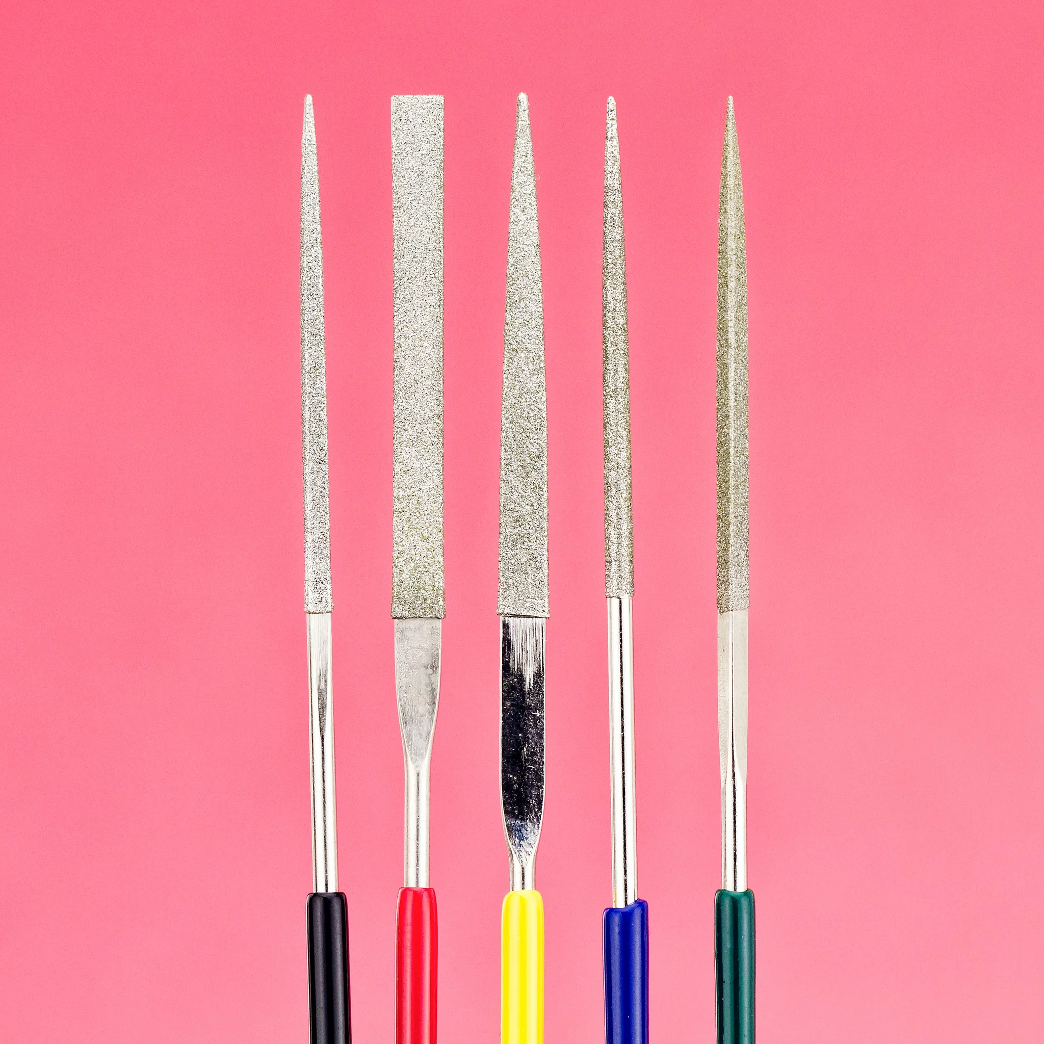 5Pc Diamond File Set 100mm - Image 5