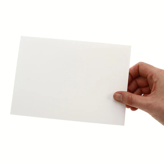 5x7 Card Blanks 300gsm 10Pk - White - Image 2