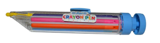 8 In 1 Crayon Pen - Image 2