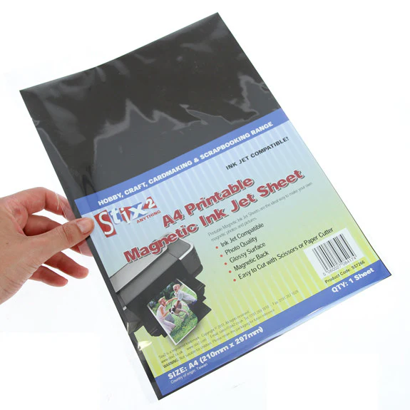 Stix 2 A4 Printable Magnetic Ink Jet Sheet - Image 2