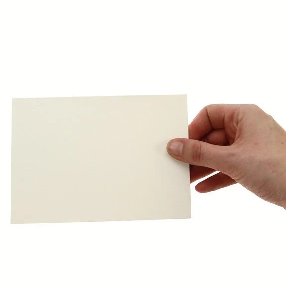 A6 Card Blanks 300gsm 10Pk - Cream - Image 2