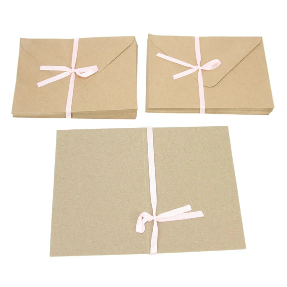 A6 Card Blanks 50Pk - Recycled Kraft - Image 2