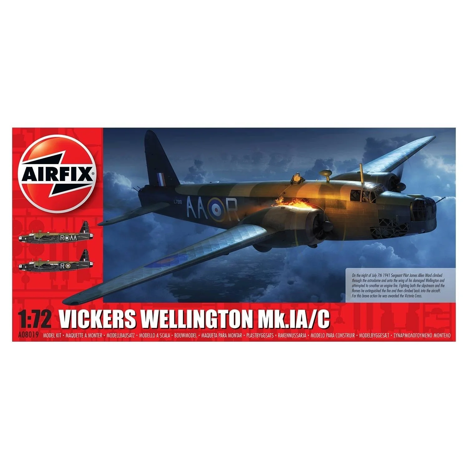 Airfix Vickers Wellington Mk.IA/C 1:72