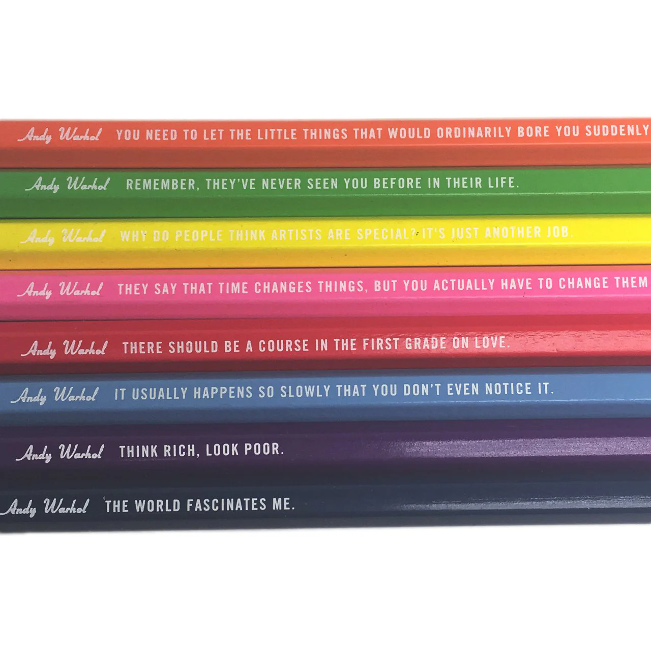 Andy Warhol Philosophy 2.0 Colored Pencils - Image 5