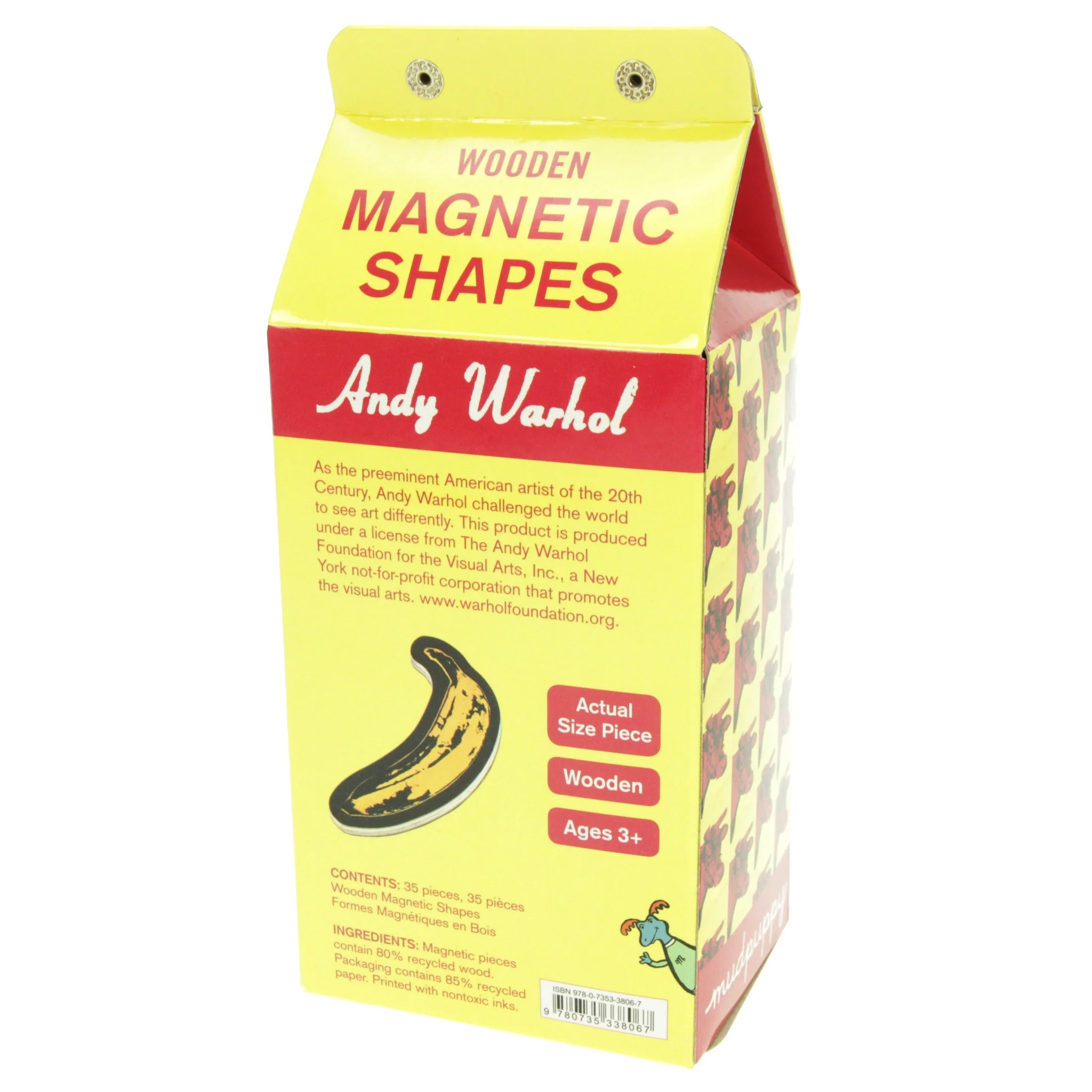 Andy Warhol Wooden Magnetic Shapes - Image 5