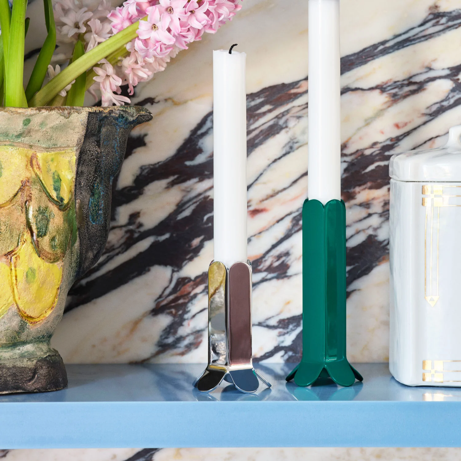 Arcs Candleholder - Mirror - Image 2
