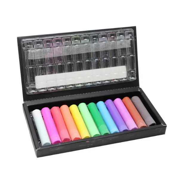 Art Chalk 12 Colours (Dustless) - Image 2
