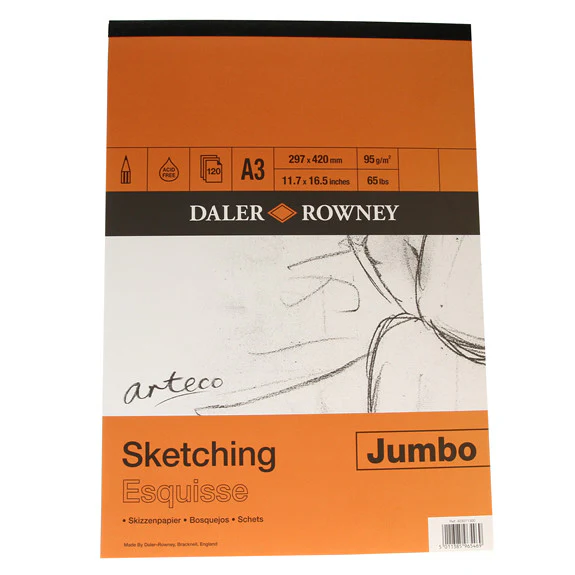 Daler Rowney Arteco Jumbo Pad - Image 3