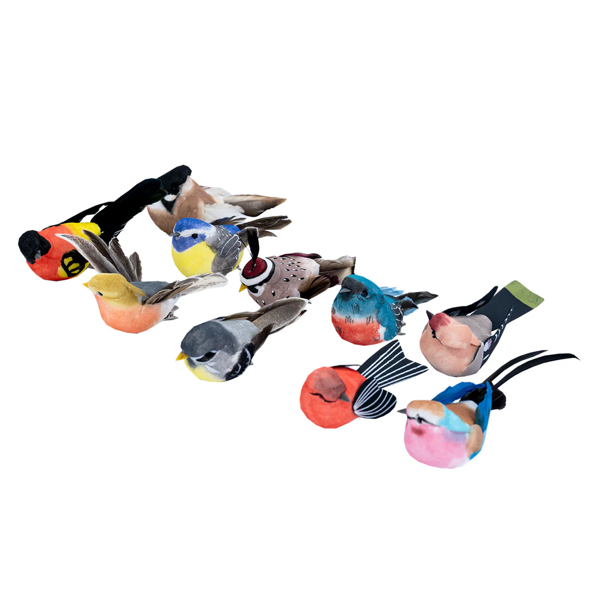 Assortment of 10 birds - Image 2
