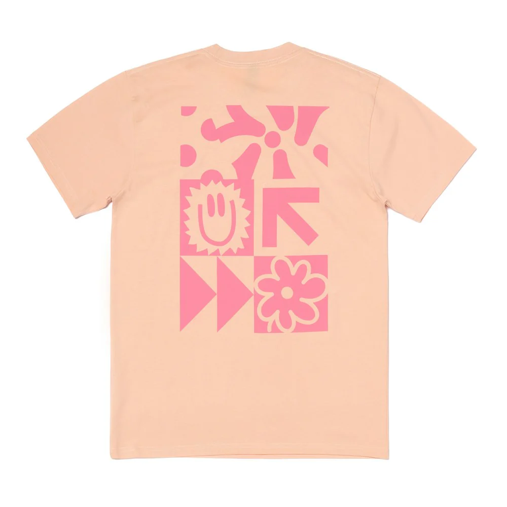 AW Elements T-Shirt – Peach - Image 4