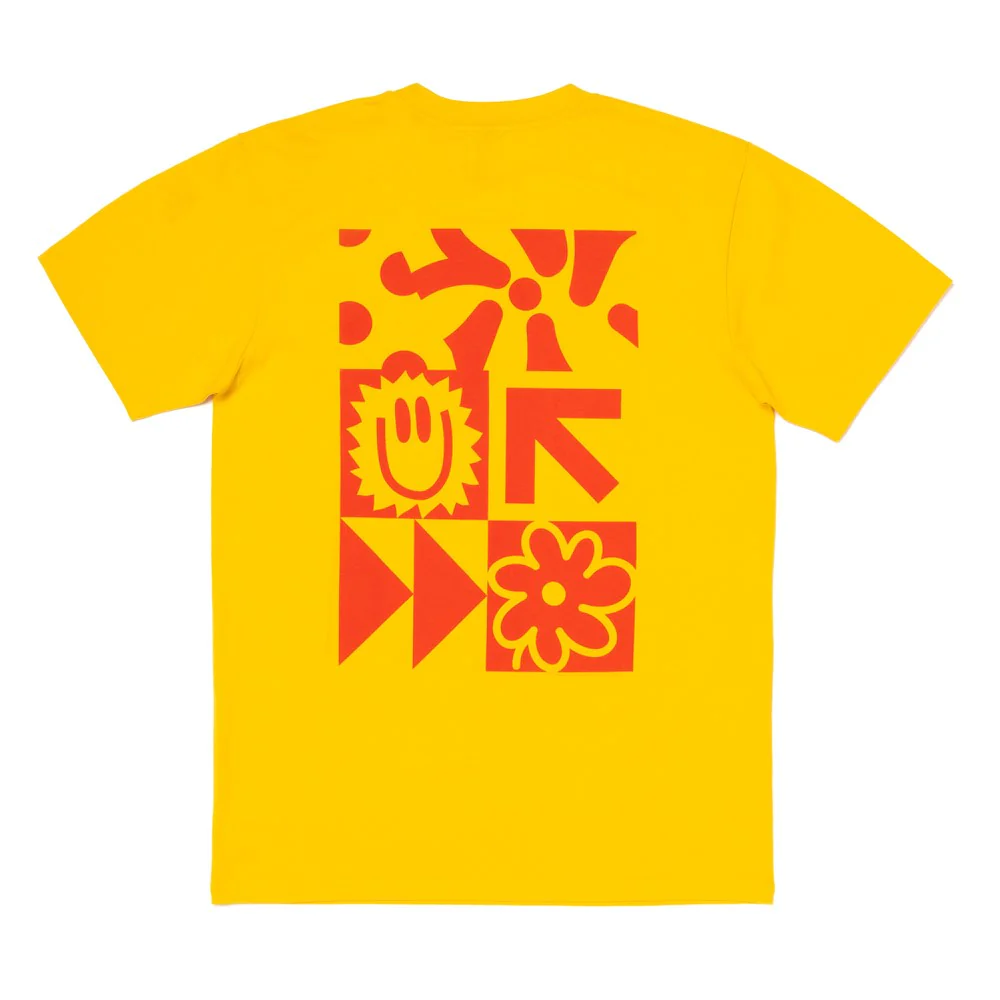 AW Elements T-Shirt – Yellow - Image 4