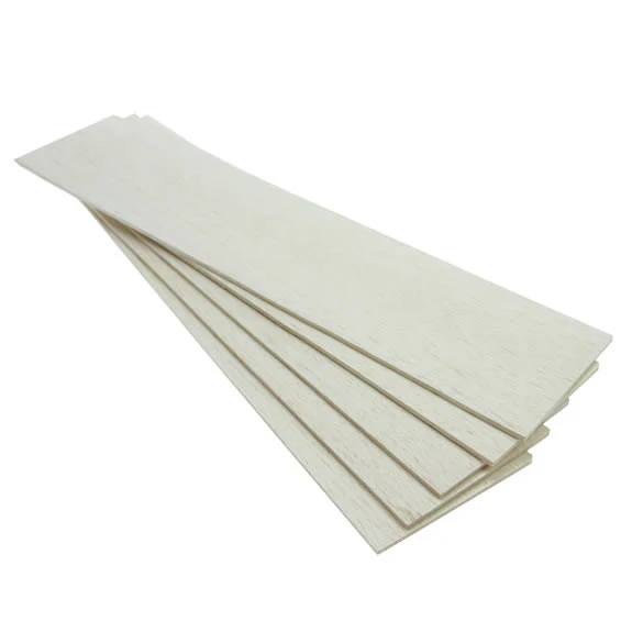 Balsawood 3.2 x 100 x 450mm Bulk Pack 5