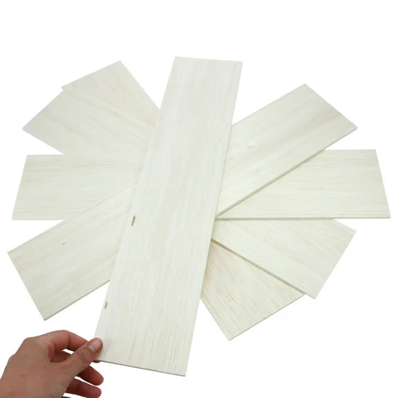Balsawood 4.8 x 100 x 450 mm Bulk Pack 5 - Image 2