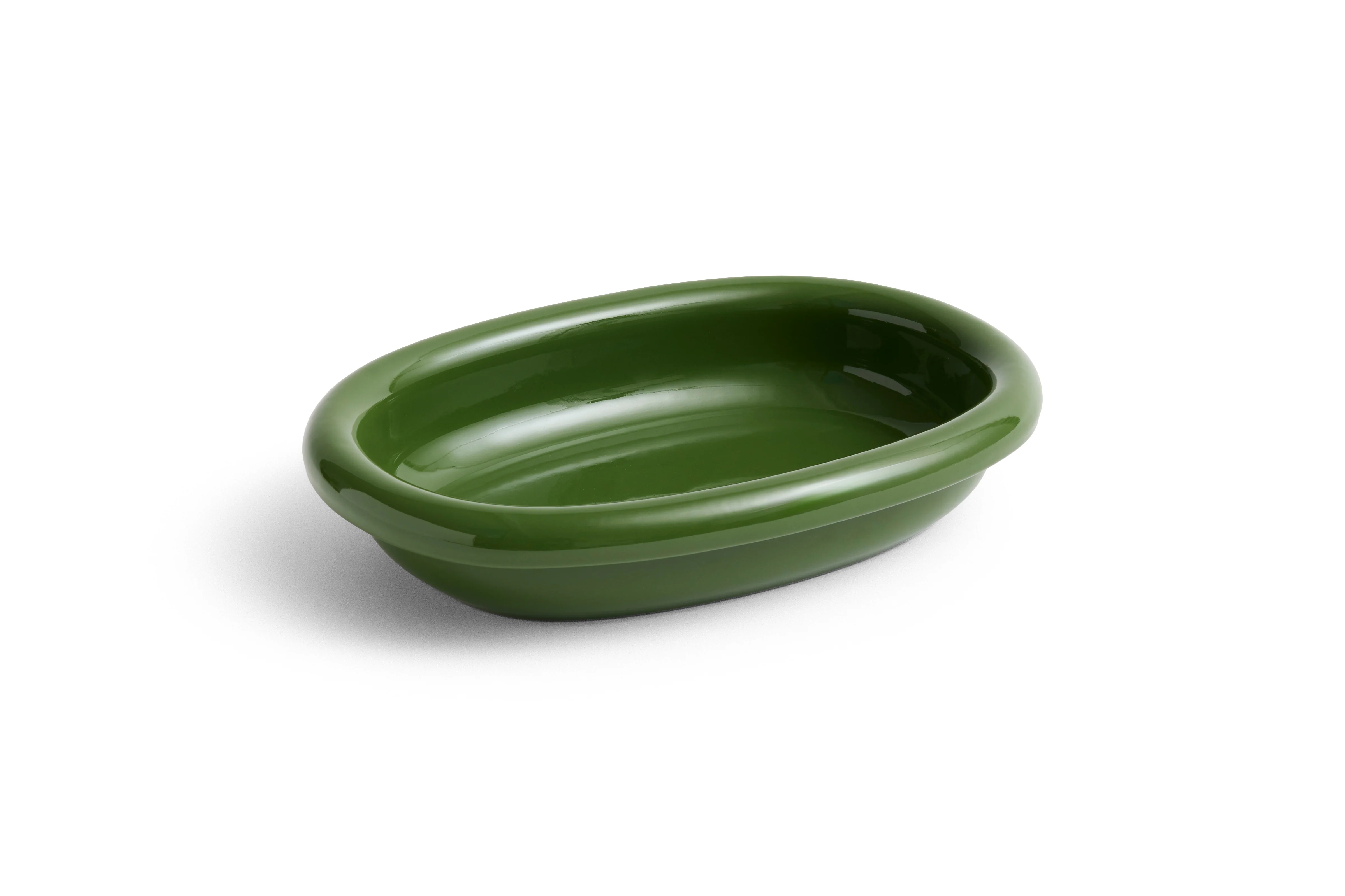 Barro Oval Dish Small - Green