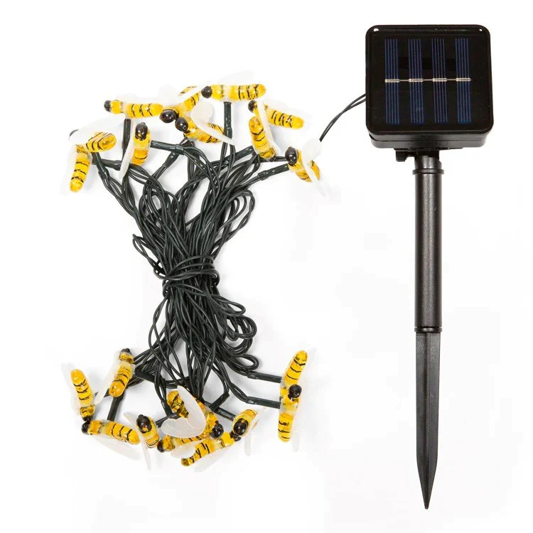 Bee Solar String Lights - Image 2
