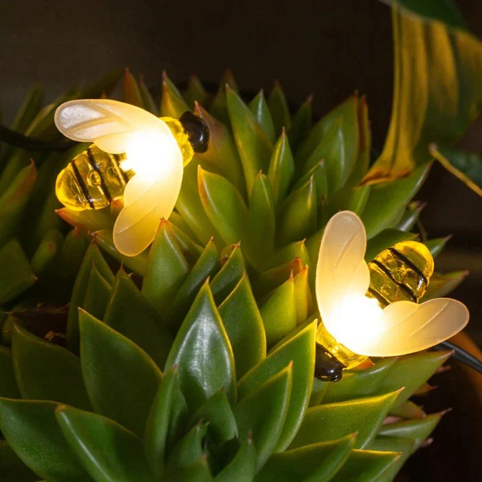 Bee Solar String Lights - Image 3