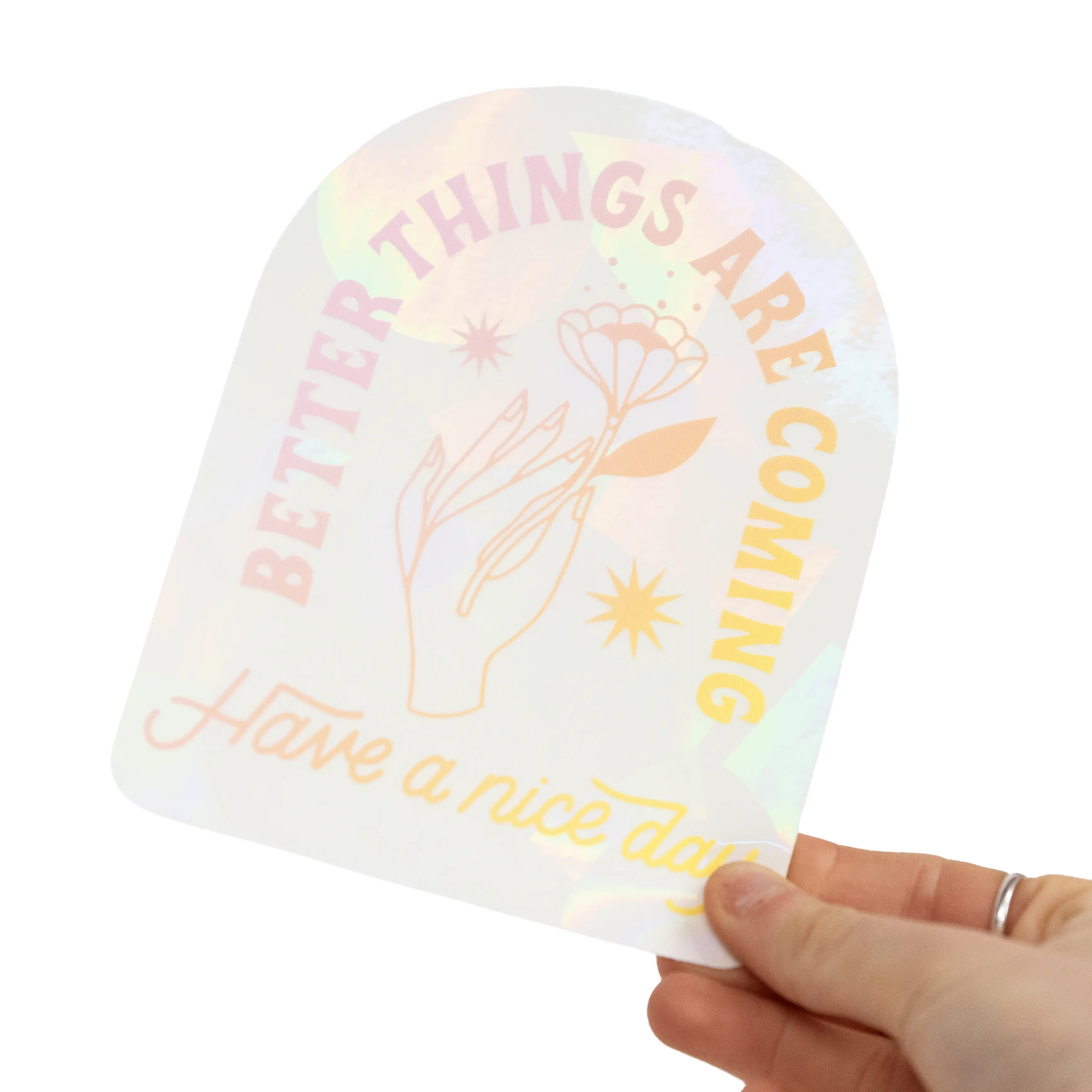 Better Things Are Coming Suncatcher - Image 2