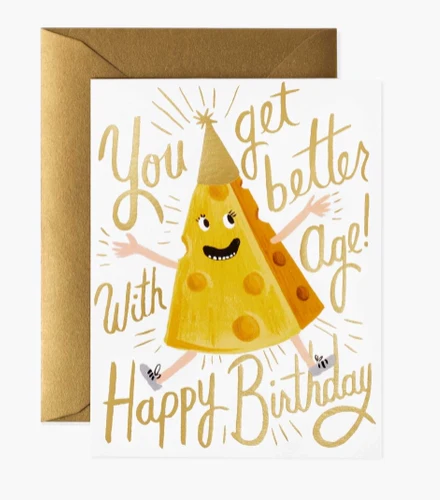 Better With Age Birthday Card