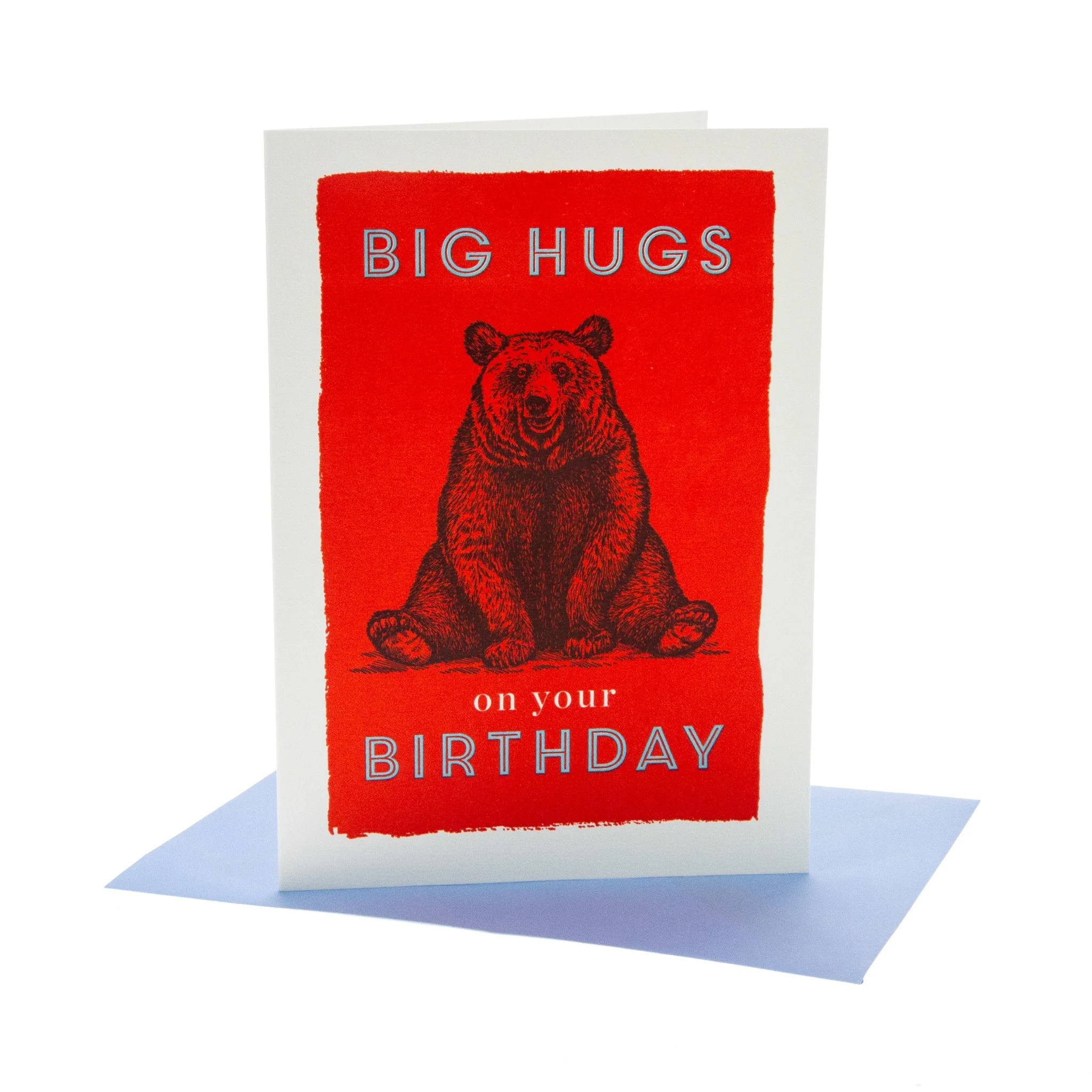 Big Hugs Birthday Card