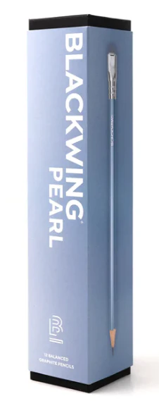 Blackwing Pearlescent Pencils Blue - Box of 12 Pencils