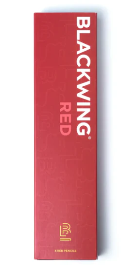 Blackwing Red - Box of 4 Pencils - Image 2