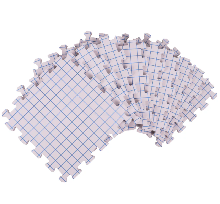 Blocking Mats: 1 x 32 x 32cm, 9 Pieces