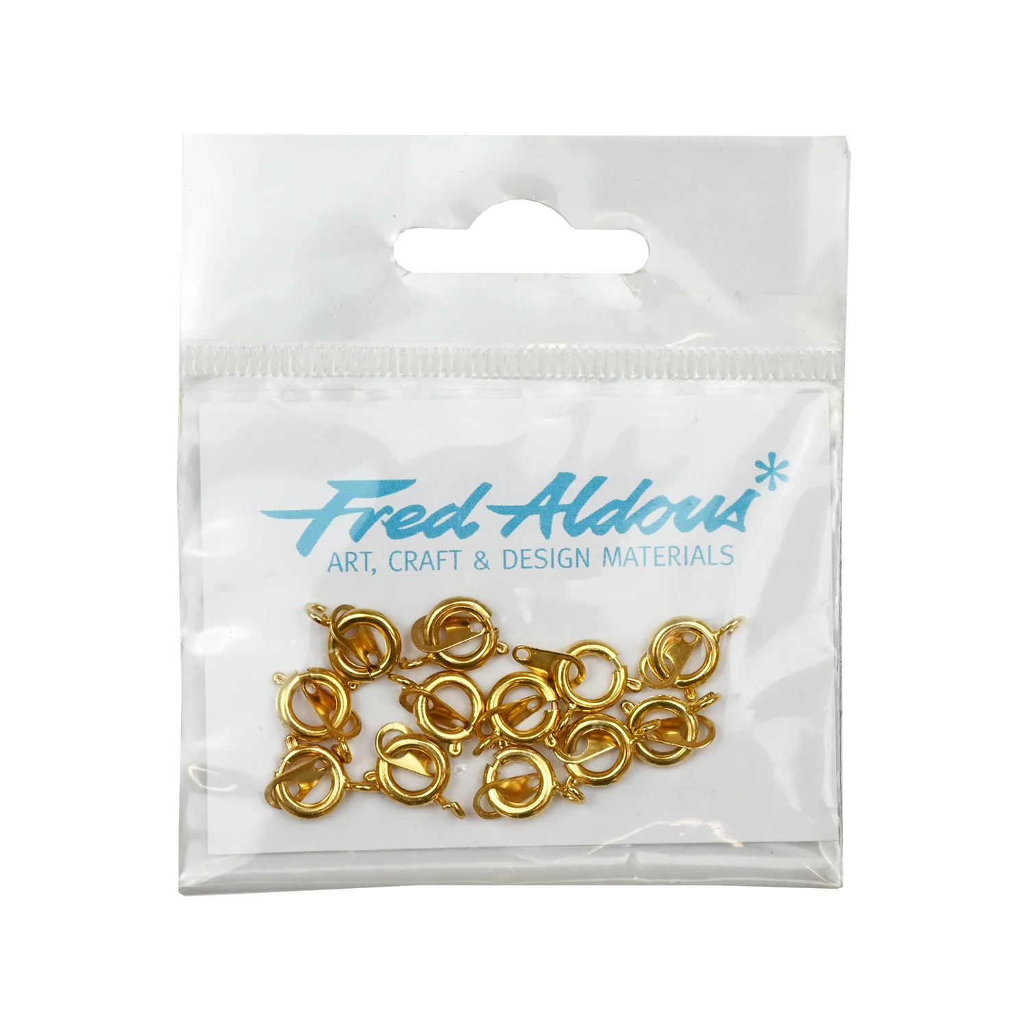 Bolt Rings 9mm Gilt - 12 Pk - Image 2
