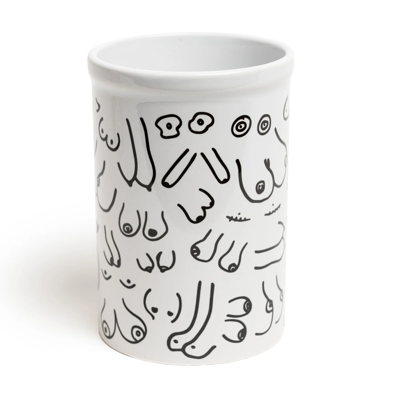 Boobie Ceramic Pen Holder - Image 3