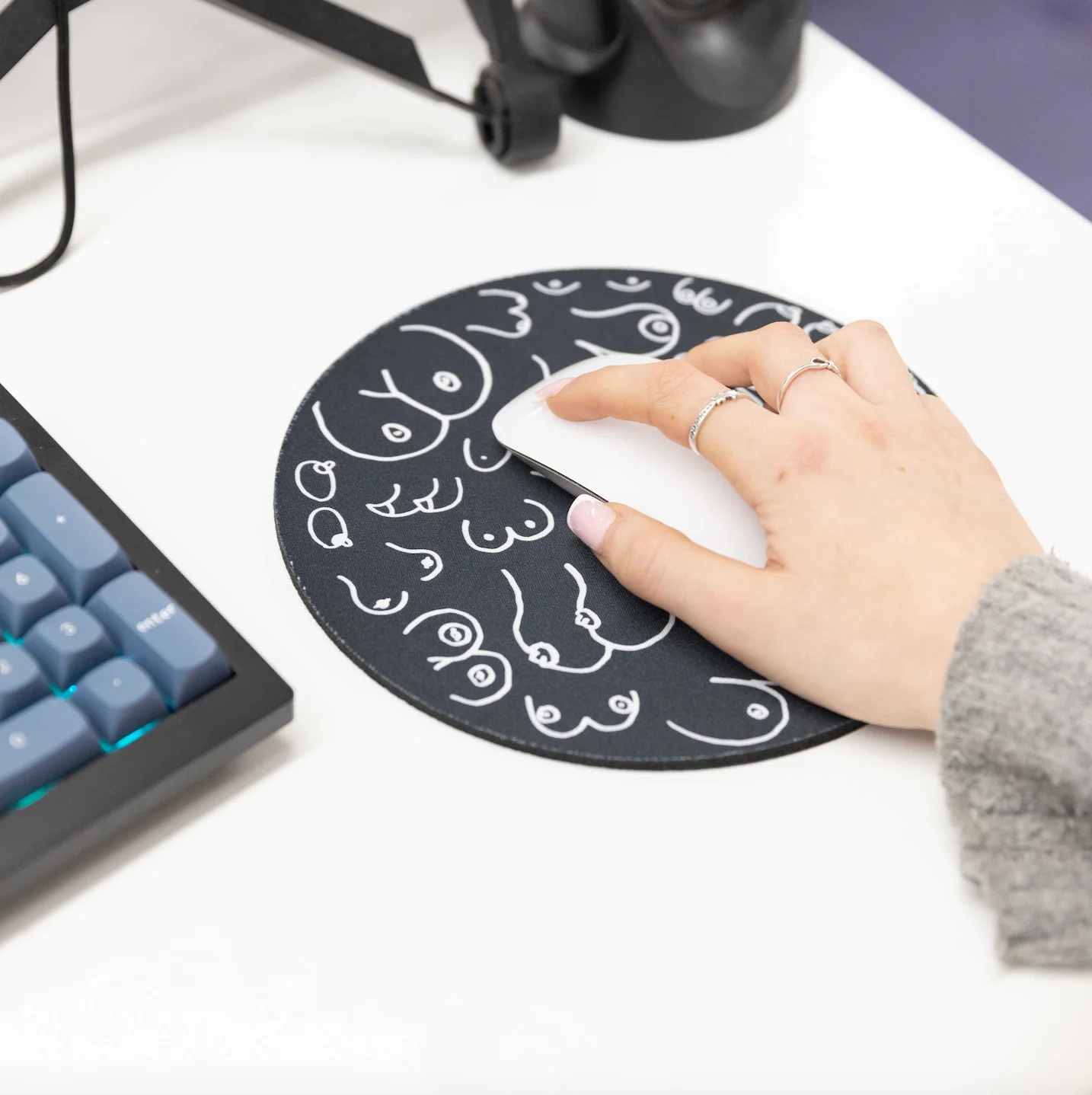 Boobie Mouse Mat - Image 2