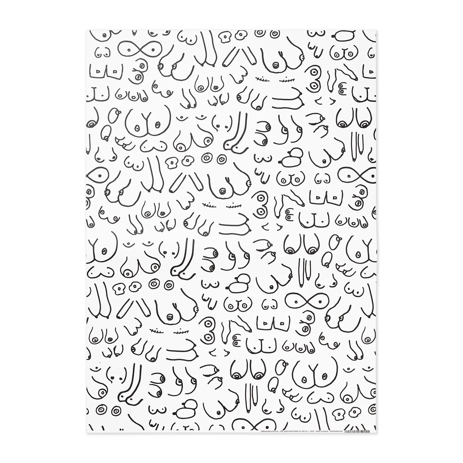 Gift Wrap - Boobies Small - Image 2