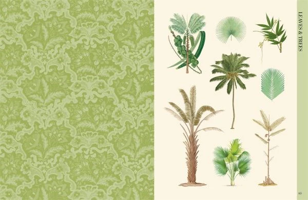 Botanical Art to Cut Out and Collage - Image 3