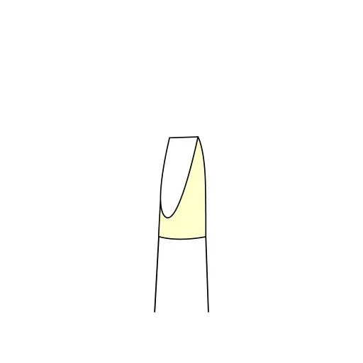 C/S Soft Ivory Flat Chisel - Image 2
