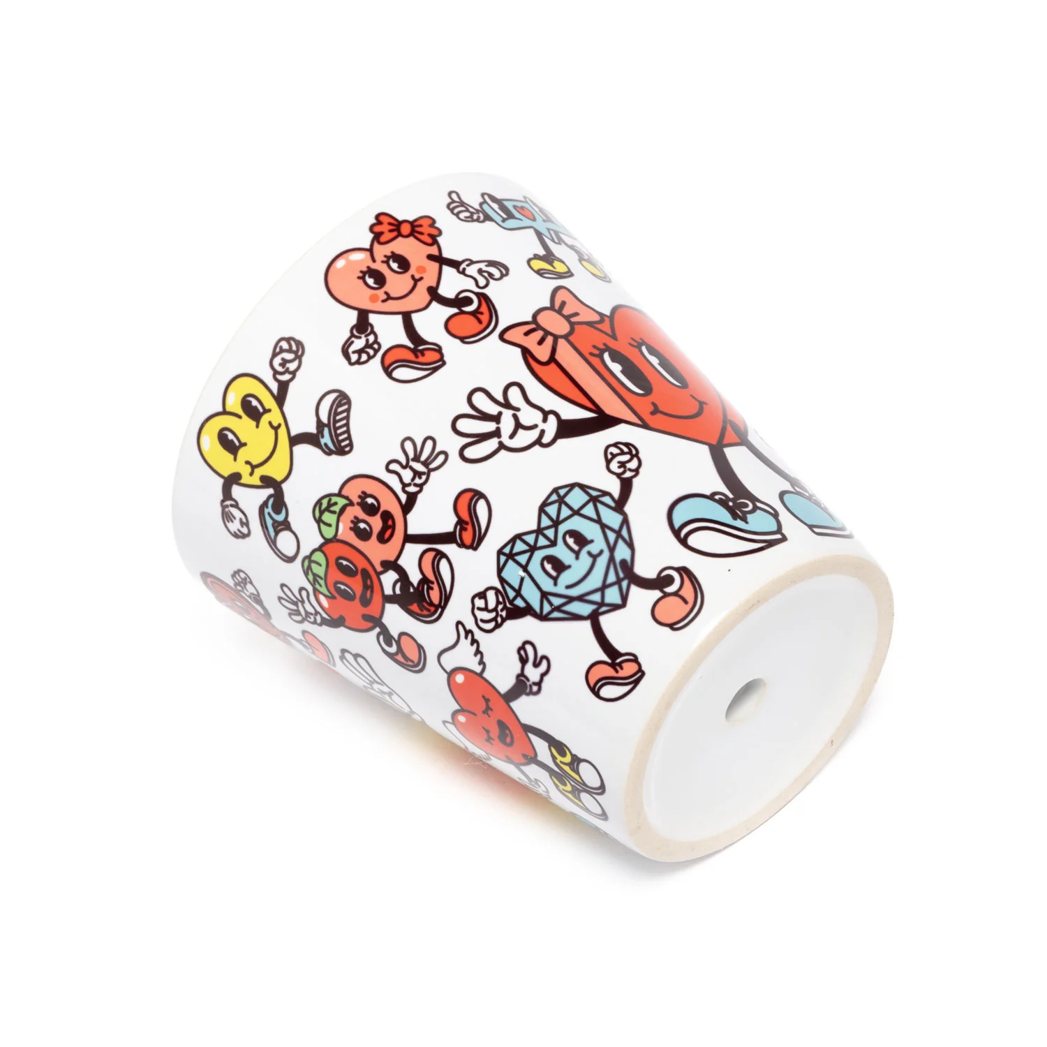 Cartoon Hearts Plant Pot - Image 4