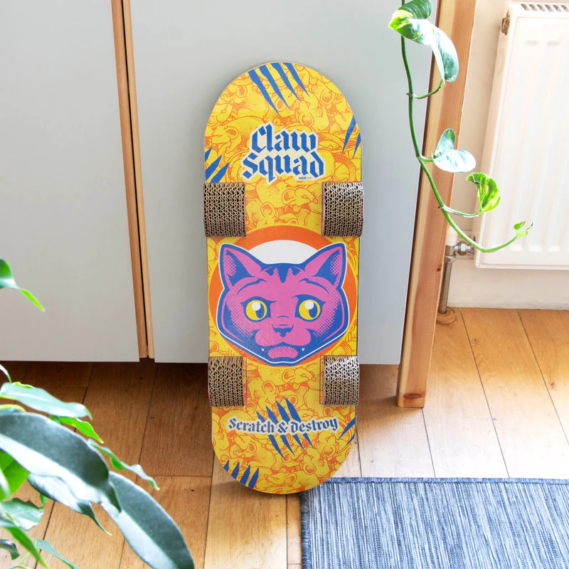 Cat Scratch Skateboard - Image 2