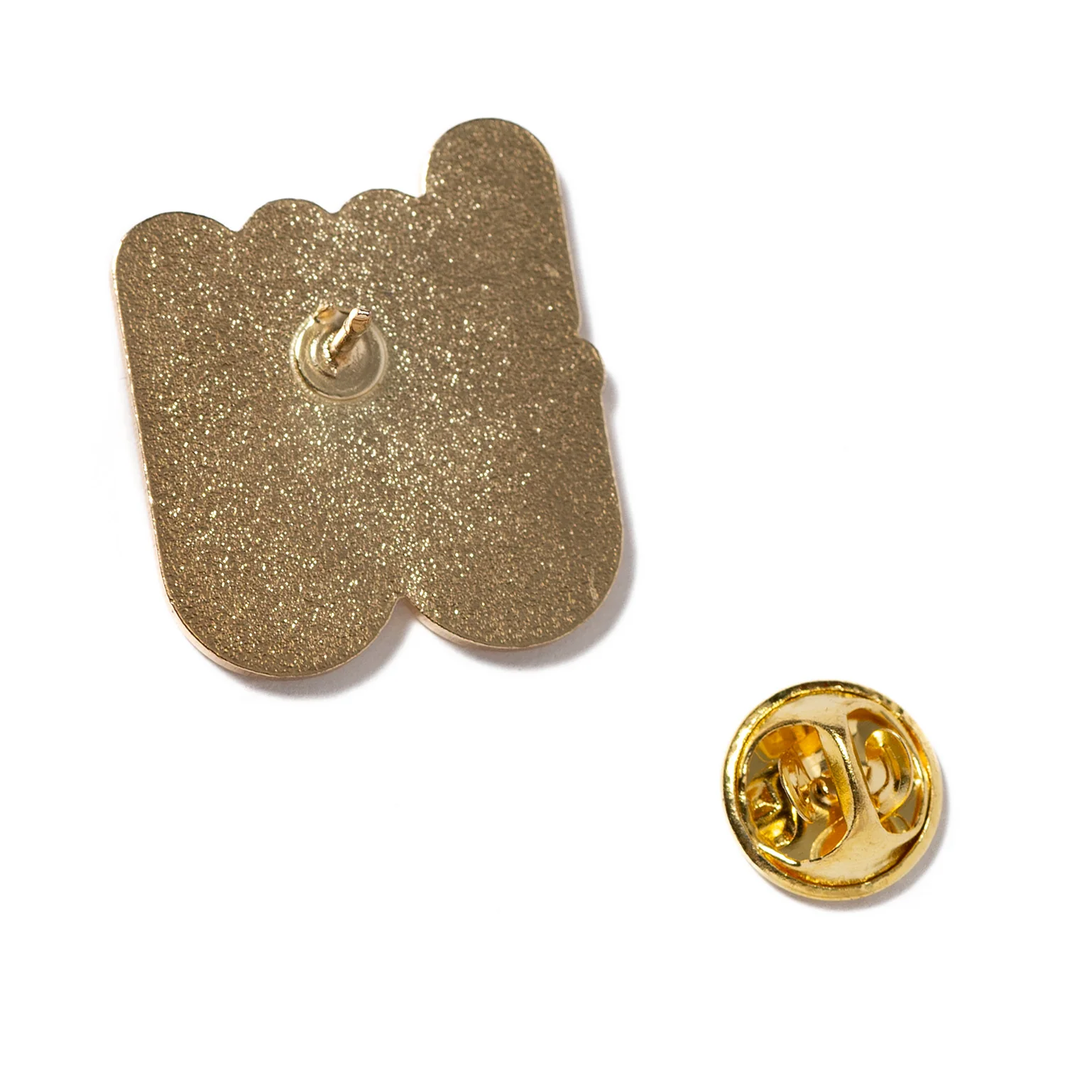 CB Pin Badge - Blue and Yellow - Image 3
