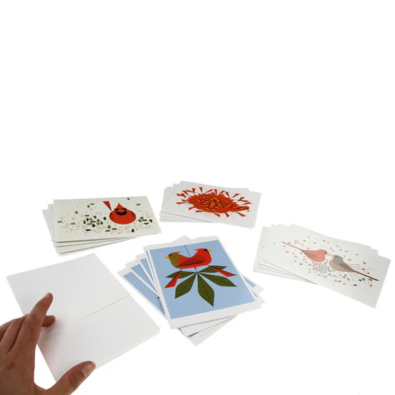 Charley Harper: Boxed Notecards - Cardinals - Image 3
