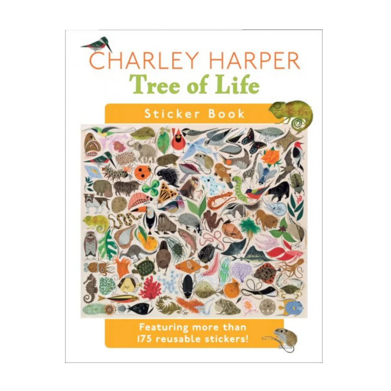 Charley Harper: Sticker Book - Tree Of Life