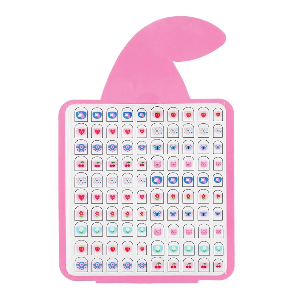 Children's nail stickers (pack of 100) - Cherry - Image 2