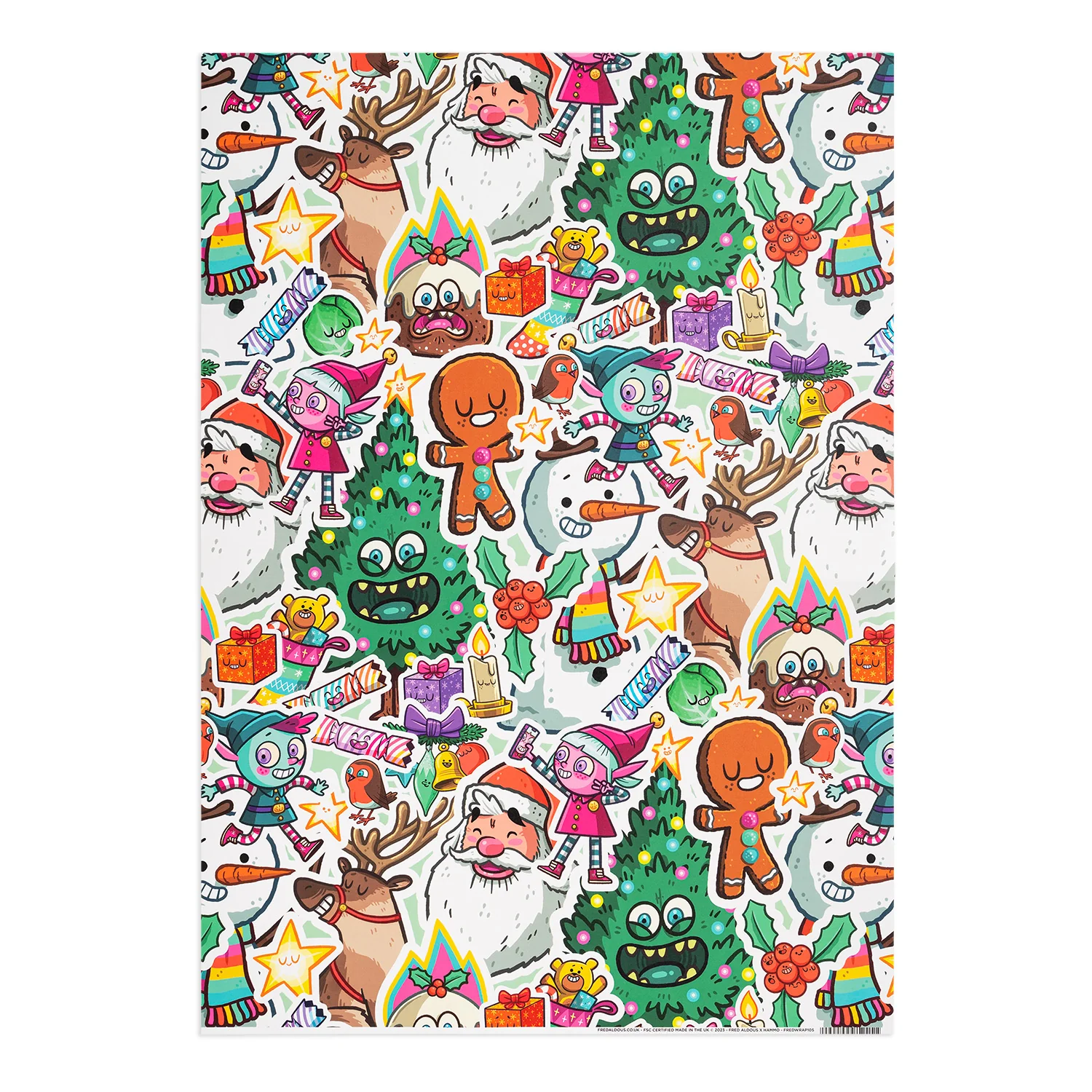 Gift Wrap - Christmas Hammo Sticker - Image 3