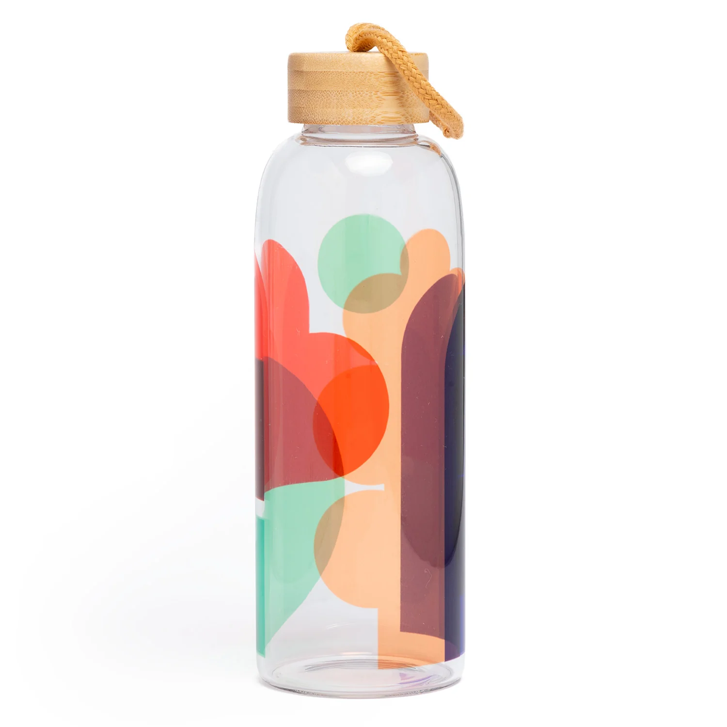 Clear Shift Glass Water Bottle - Image 3