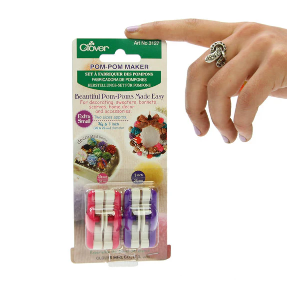Clover Pom-Pom Maker - Extra Small - Image 2