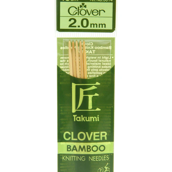 Clover Takumi Bamboo Knitting Needles - Image 3