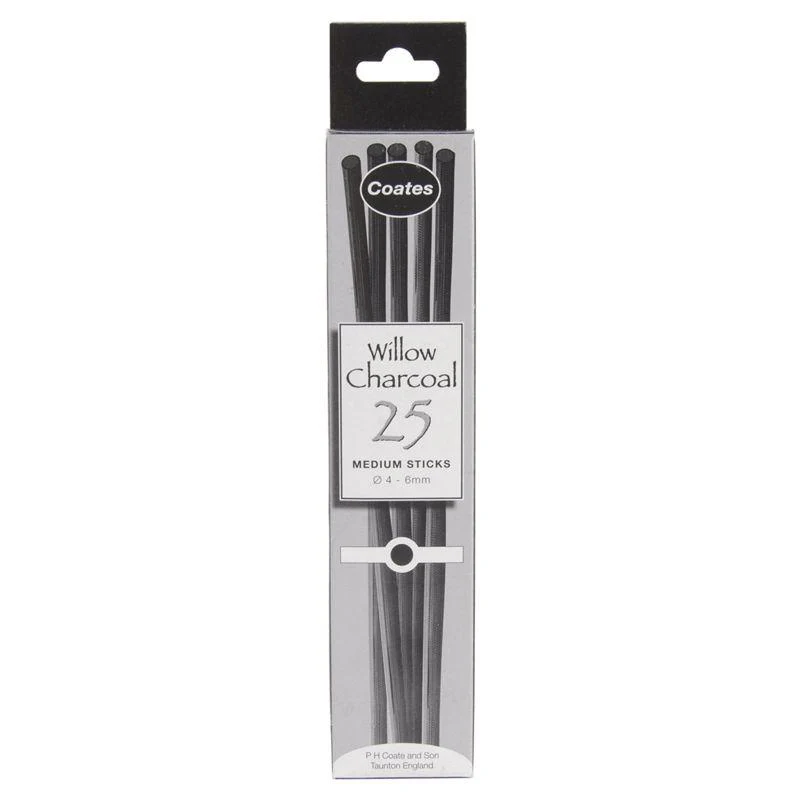 Coates Willow Charcoal Medium x 25