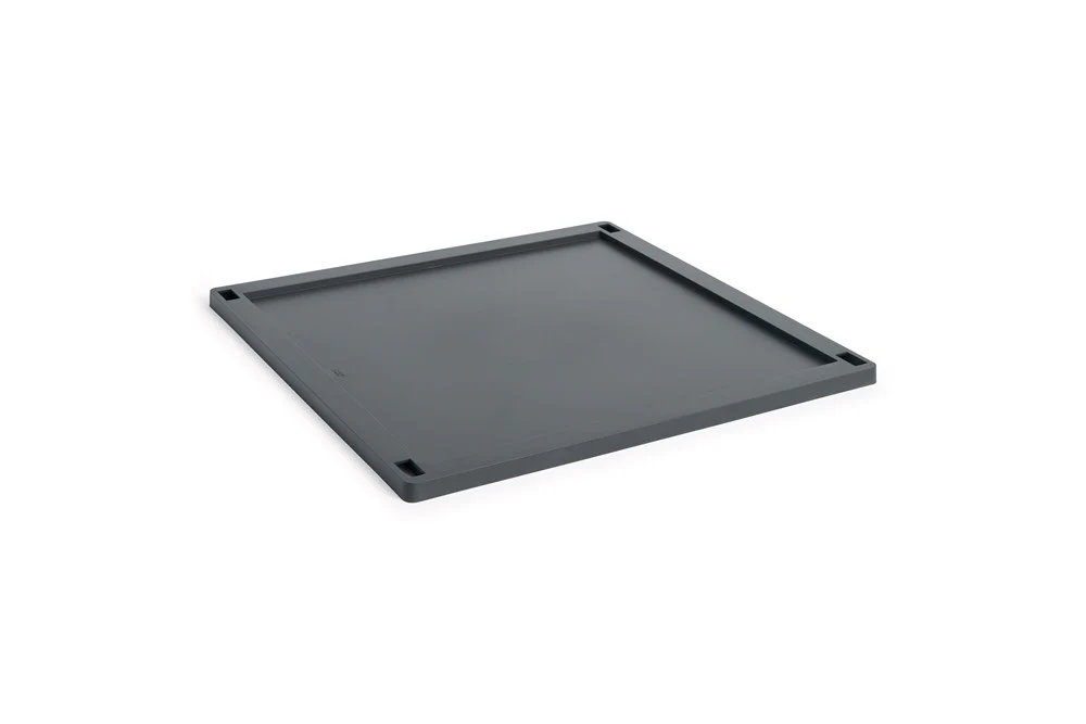 Colour Crate Lid Plastic Large Square - Image 3